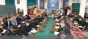 محفل انس با قرآن نیروهای نظامی و انتظامی در تنکابن برگزار شد