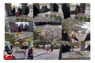 از برپایی نمایشگاه تا عطرافشانی قبور شهدای گمنان در سرخه