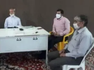جلسه تدوین برنامه های گشت های رضویون پایگاه بسیج کربلا