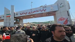 بازدید فرمانده کل سپاه از مرز چذابه