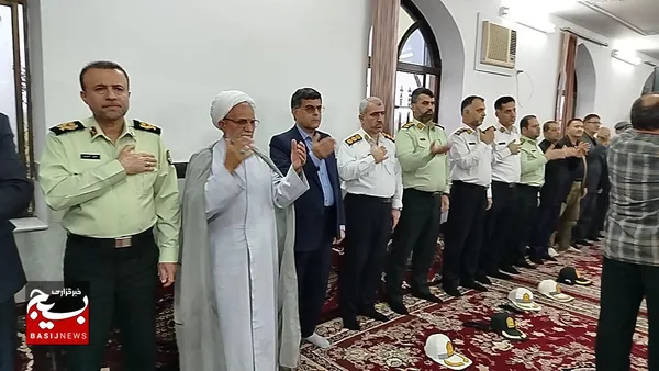 مراسم شهید مدافع امنیت علیرضا آقاجانی