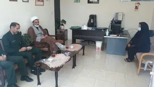 بازدید مسئول بسیج سازندگی و ادارات و قرارگاه شهید شاطری از کمپ ترک اعتیاد خواهران شاهرود