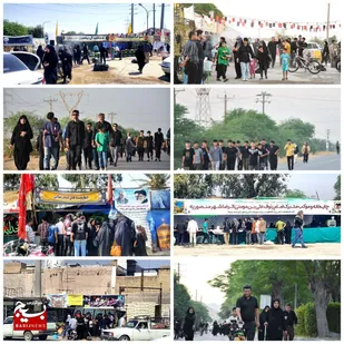 آئین سنتی دیرینه مردم بهبهان در سالروز شهادت امام رئوف