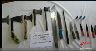 تور ایست و بازرسی و کشف انواع سلاح سرد در رامسر