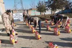 برگزاری رزمایش جهادگران فاطمی ۲ در اسدآباد