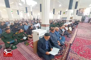 مراسم یادبود آیت الله طه محمدی در فامنین برگزار شد