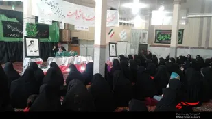 برگزاری نشست بصیرتی پایگاه کوثر در روستای حسین&zwnj;آباد عاشوری