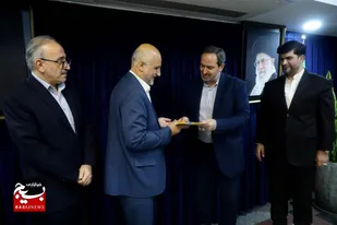 مراسم آیین معارفه فرمانده حوزه مقاومت بسیج ملی بانک رفاه کارگران برگزار گردید