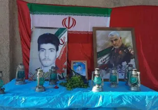 مراسم آبروی محله به یاد شهید علی عباسیان در قاین