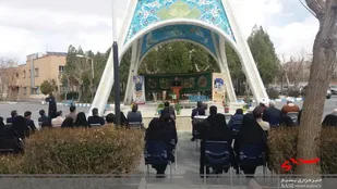 برگزاری مراسم سالگرد شهدای گمنام در دانشگاه فنی حرفه ای امیرکبیر