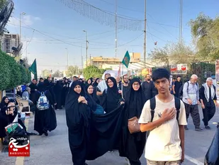 اینجا مسیر کربلا، مسیر دلدادگی است