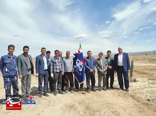کاشت ۷۵۰ نهال مثمر در پارک جنگلی زاهدان توسط شرکت پخش فرآورده&zwnj;های نفتی منطقه زاهدان