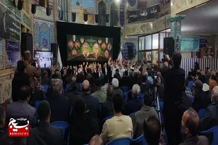 مراسم بزرگداشت چهارمین سالگرد شهادت سردار قاسم سلیمانی در سرخه برگزار شد
