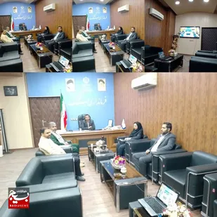 جلسه   قرارگاه جهاد تبیین بمناسبت گرامی داشت هفته بسیج دربستک