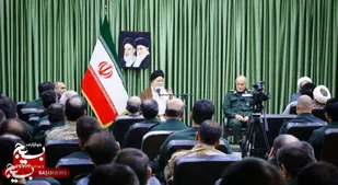 مکتب حسینی، آیین&zwnj;نامه فرهنگ پاسداری است/حاج قاسم، نماد سپاه و شخصیتی در تراز شهدای کربلا بود+تصاویر