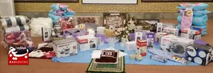 اهدا ۸ سری جهیزیه به نوعروسان نیازمند در شهرستان اشتهارد