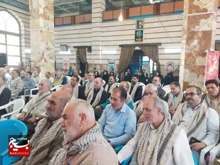 همایش شکوه مقاومت در حسینه المهدی مهدیشهر برگزار شد