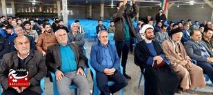 مراسم چهلمین روز شهید گمنام