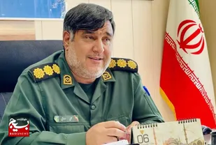 نشست خبری فرمانده  ناحیه مقاومت بسیج شیروان به مناسبت هفته دفاع مقدس برگزار شد