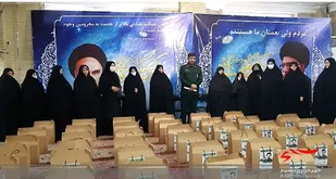 آماده سازی 500 بسته معیشتی برای مرحله سوم کمک مومنانه