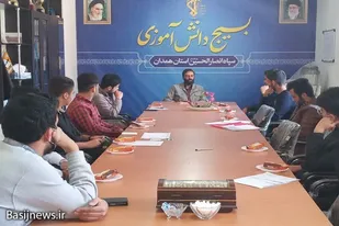 برگزاری انتخابات کنگره ملی همفکری سازمان بسیج دانش آموزی استان همدان