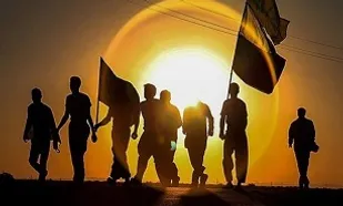 کاروان پیاده امام علی(ع) تبریز  عازم حرم امام خمینی(ره) شد