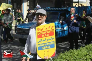 راهپیمایی روز جهانی قدس در فردیس برگزار شد