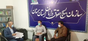 جلسه مسئول بسیج حقوق دانان استان با  مسئولان بسیج مساجد و محلات