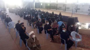 مراسم بزرگداشت حماسه  ۹ دی در خاتم برگزار شد