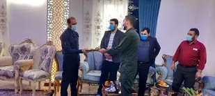 قدردانی فرمانده کل سپاه از رزمنده دفاع مقدس پیشوا