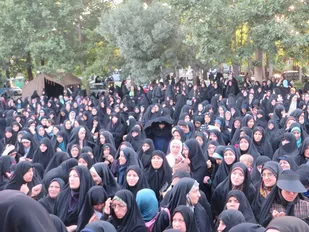 تجمع بزرگ مدافعان حریم خانواده در ملایر