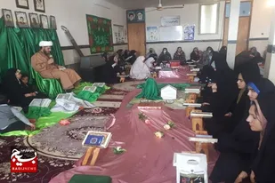 اجرای محافل انس با قرآن در پایگاه&zwnj;های مقاومت بسیج خواهران صالح آباد