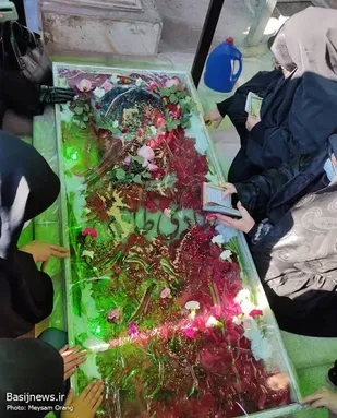 مراسم دومین سالگرد شهادت سرگرد پاسدار شهید هادی طارمی برگزار شد