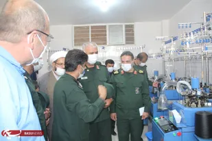 افتتاح کارگاه های تولیدی با همکاری بسیج در چهارمحال و بختیاری