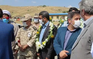 تجلیل از کادر درمانی بیمارستان شهید محلاتی تبریز در مهاباد