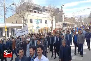 حضور باشکوه مردم اسدآباد در راهپیمایی روز قدس