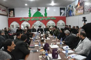 برنامه ریزی و هماهنگی در چهارمین جلسه کنگره ملی شهدای خوزستان