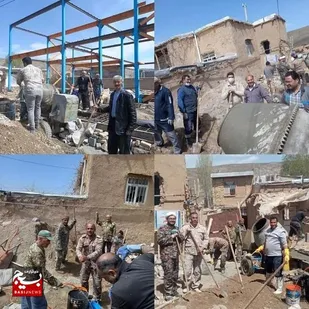 همت ستودنی کارگران شیروانی در گروه&zwnj;جهادی