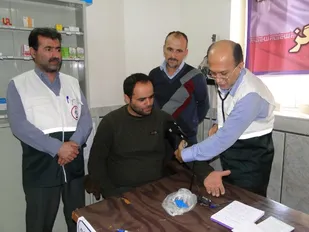 ویزیت رایگان اهالی روستای لیوان شرقی بندرگز