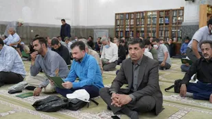 مراسم بزرگداشت مادر شهید سعید جعفری نژاد در تهران