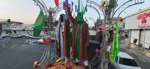 کاروان شادی عید غدیر خم در خلیل آباد