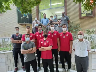 کادر فنی تیم ملی هندبال نوجوانان در انتخابات شرکت کردند