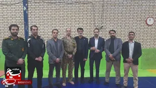 برگزاری نهمین جلسه آموزش رزمی و اهدای کمربند به هنرجویان بسیجی در پردیسان