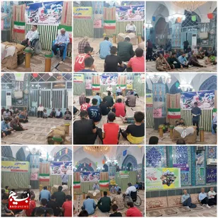 برگزاری آیین شب شعر وخاطره دفاع مقدس درگتوند