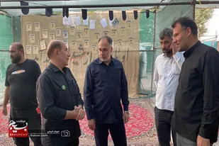 بازدید فرمانده سپاه ناحیه ملایر از موکب&zwnj;های شهرستان ملایر