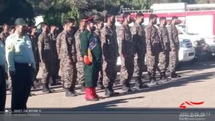 برگزاری صبحگاه مشترک در شهر کهک+تصاویر
