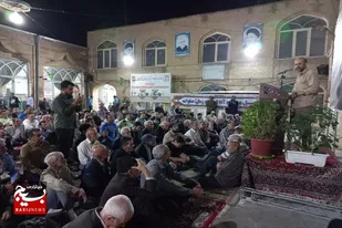 اولین سالگرد شهادت شهیدان خدمت در مسجد جامع شهرستان تویسرکان