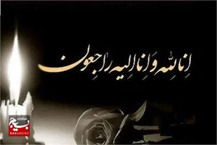 پیام تسلیت معاون هماهنگ کننده سازمان بسیج مستضعفین در پی درگذشت فرزند سردار حاج محمد مارانی