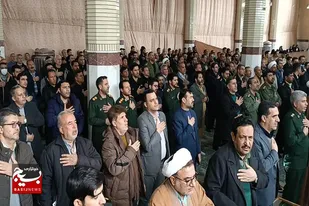 مراسم گرامیداشت شهید سیدحسن نصرالله در فامنین برگزار شد