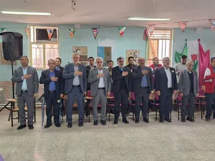 همزمان با سراسر کشور و آغاز دهه فجر ؛ زنگ انقلاب در مدارس شهرستان باغملک نواخته شد